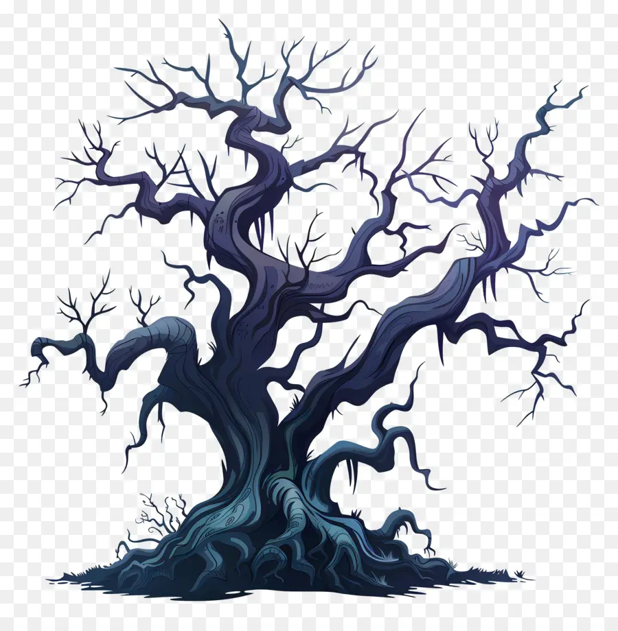 Страшное дерево，жуткий дерево PNG