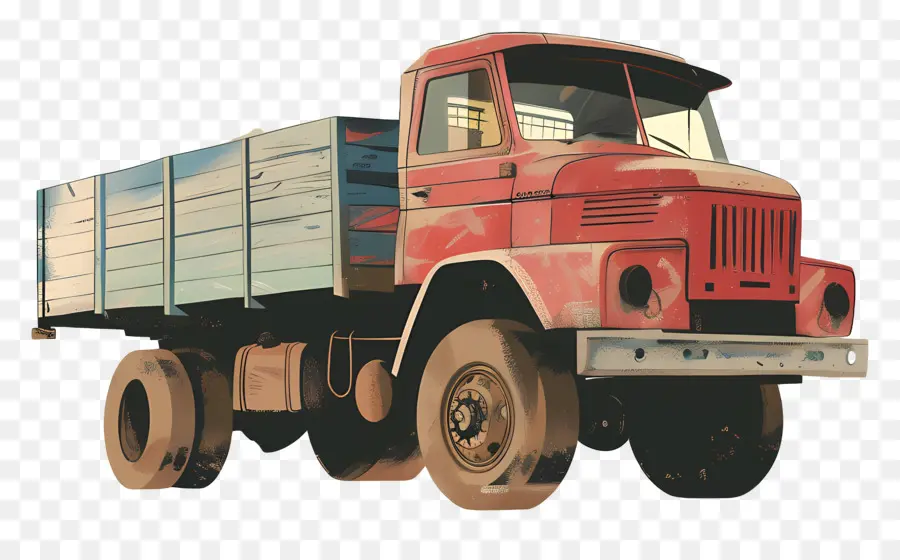 Грузовик，Винтажный грузовик PNG