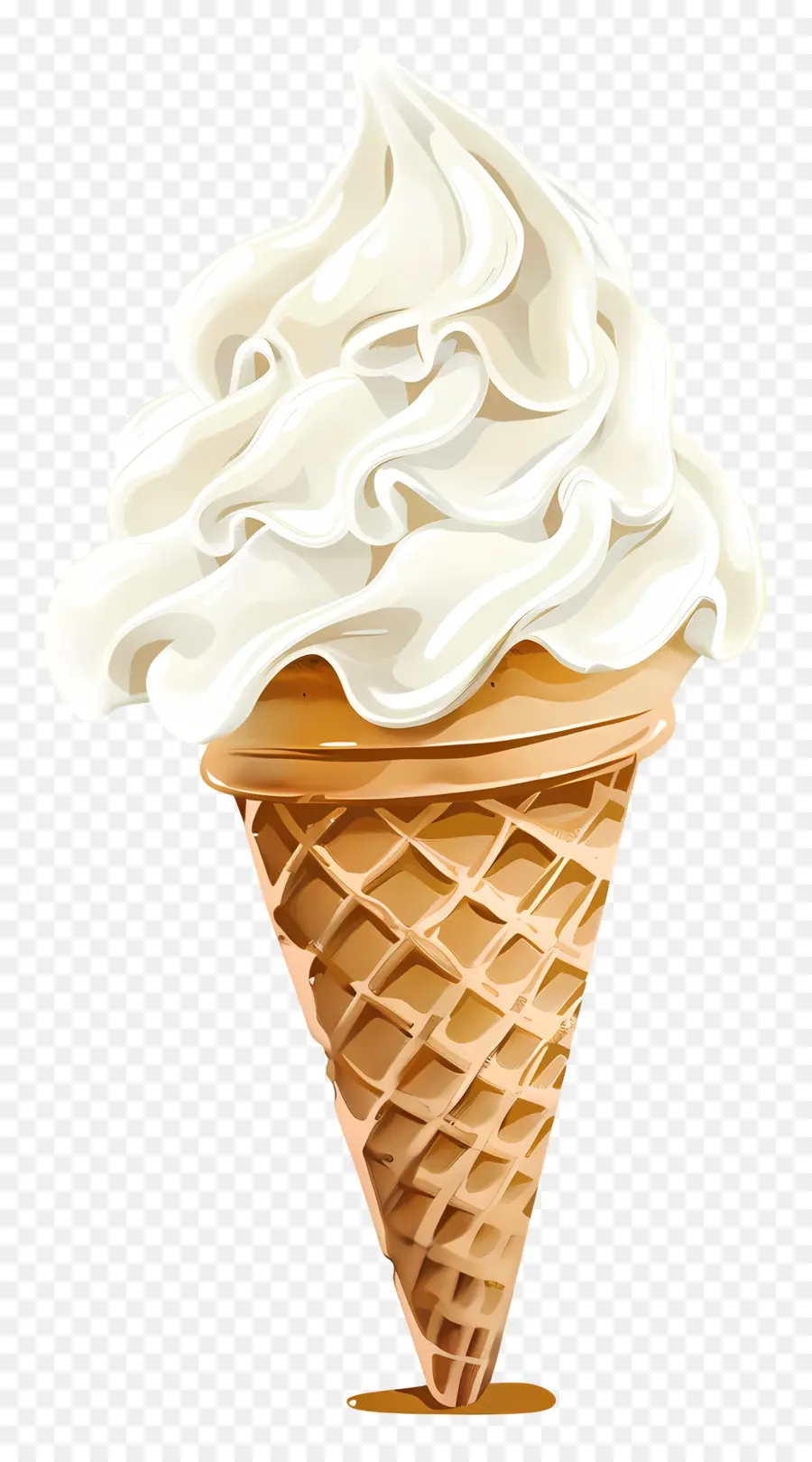 Мороженое，Ванильное мороженое PNG