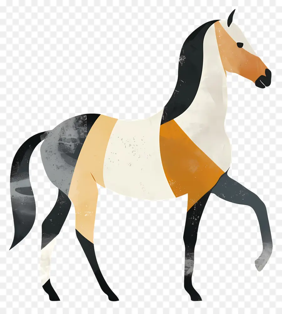лошадь，Светло Коричневый PNG