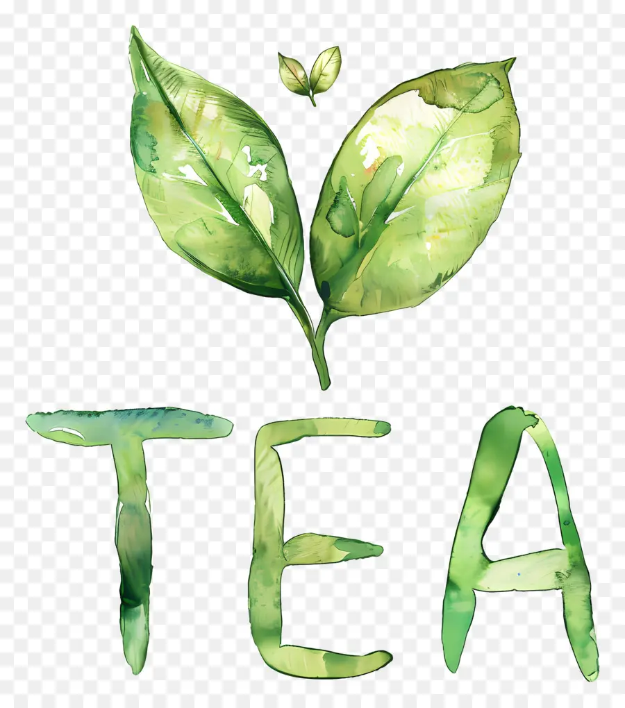 чай，Лист PNG
