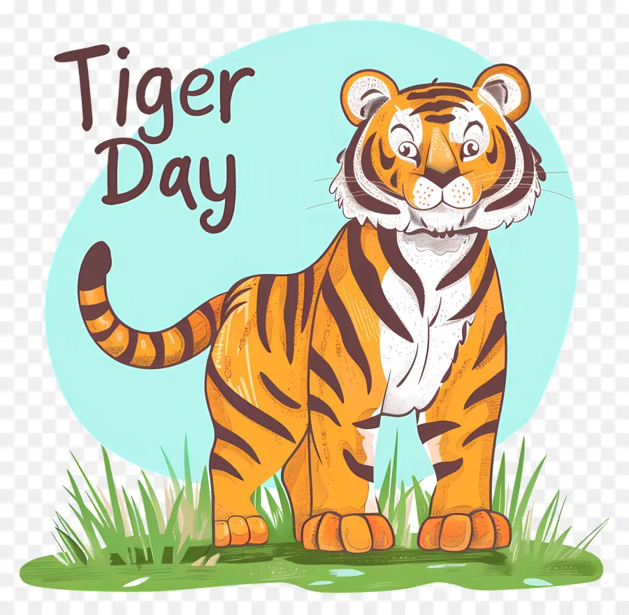 International Tiger Day，Тигр рисунок PNG