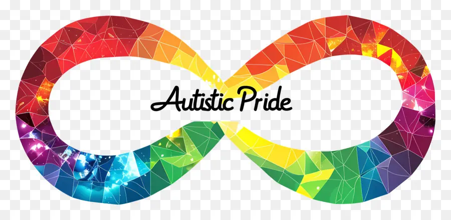 день гордости аутистов，знак бесконечности PNG