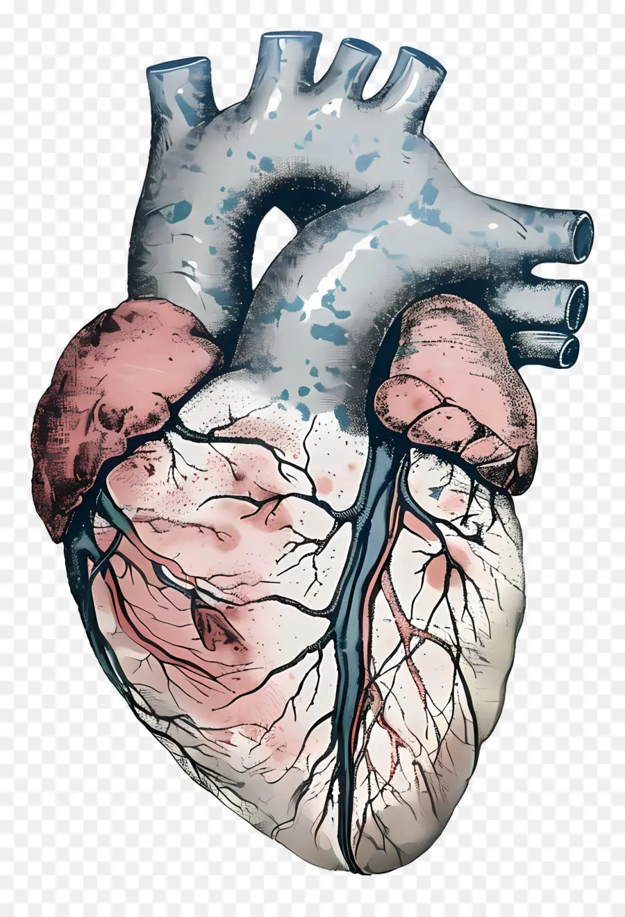 Человеческое сердце，внутренний орган PNG