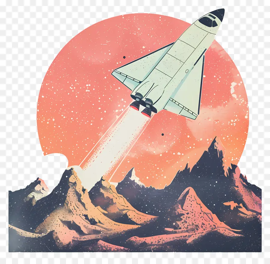 Космический туризм，ракета PNG