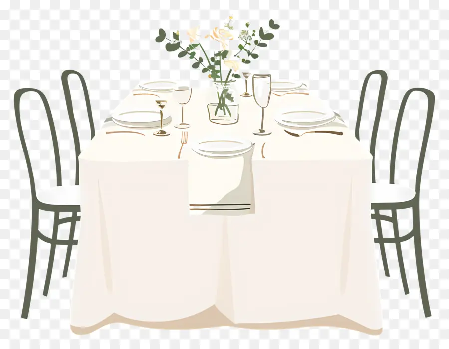 Свадебный стол，Формальный ужин PNG