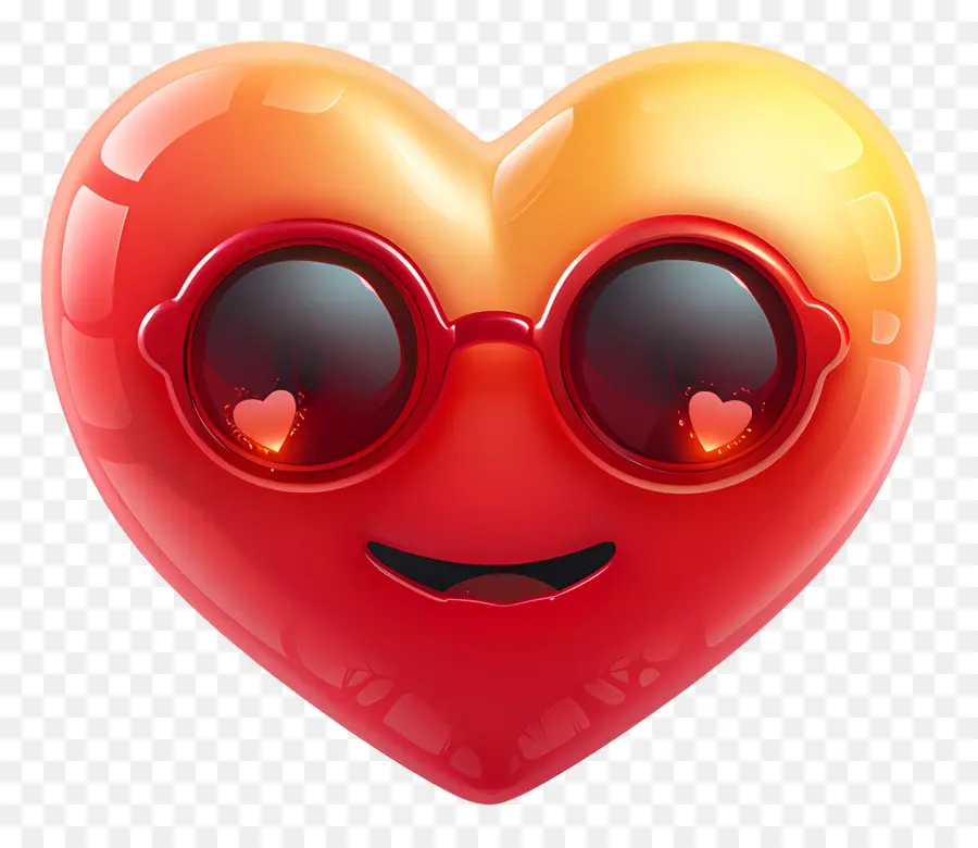 смайлики сердца，сердце Emoji PNG