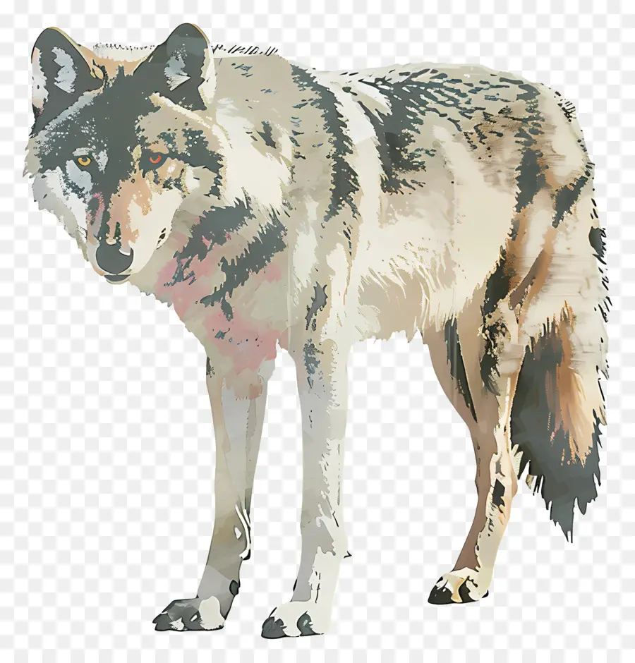 волк，Серый волк PNG