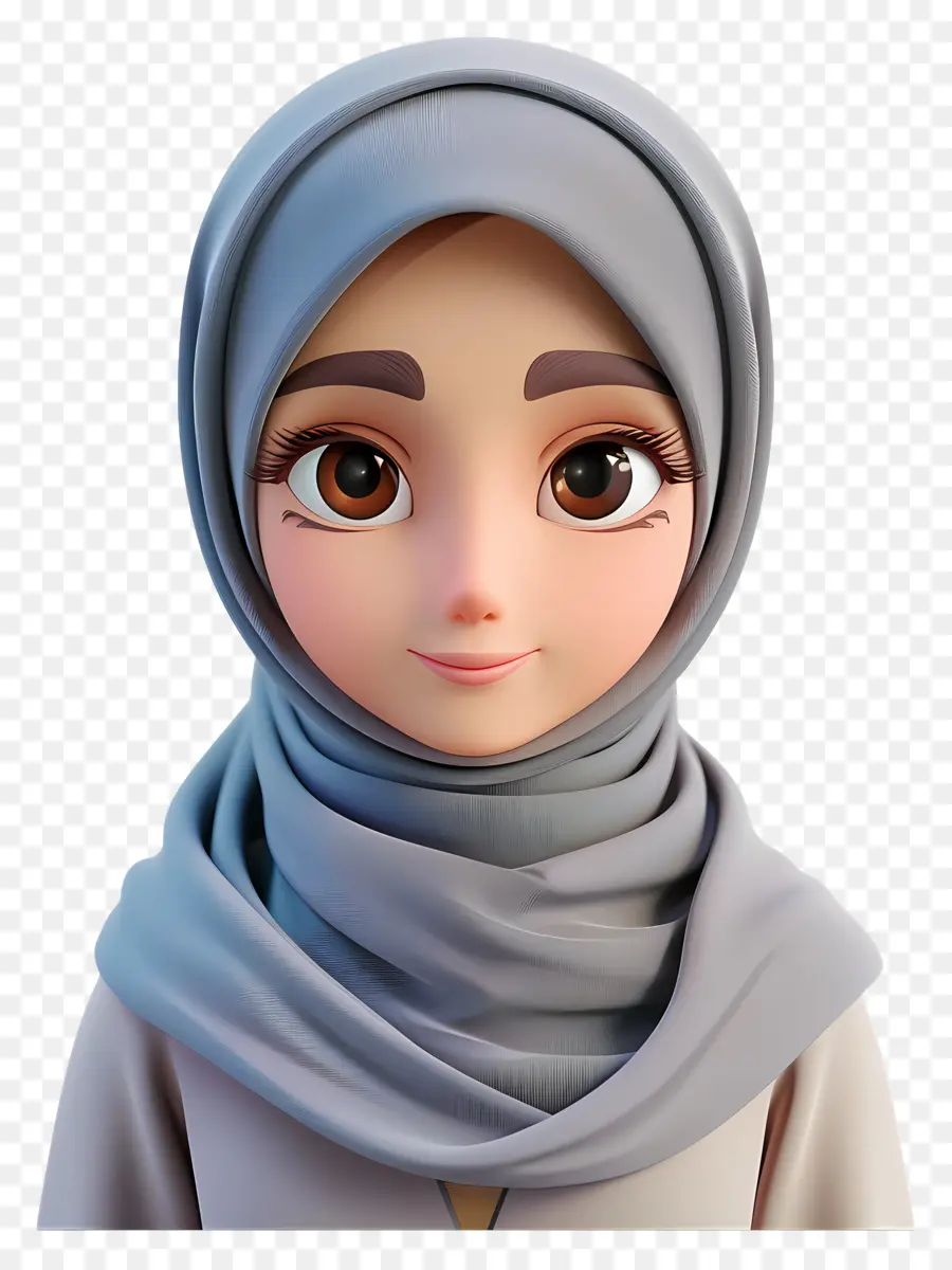 Хиджаб，Мусульманская женщина PNG