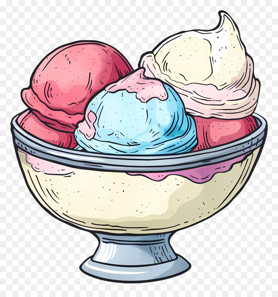 мороженое миску，Мороженое PNG