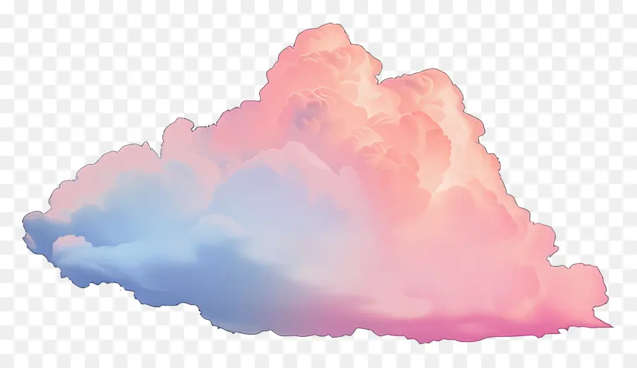 облако，розовые облака PNG