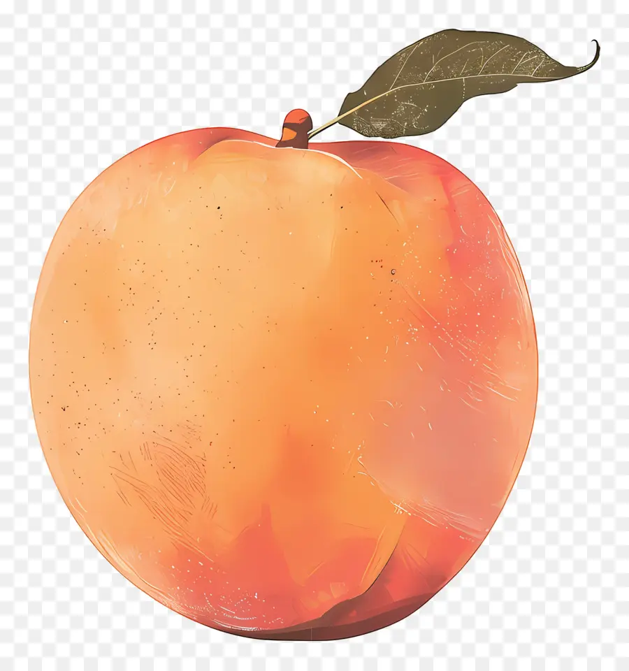 персик，оранжевый персик PNG