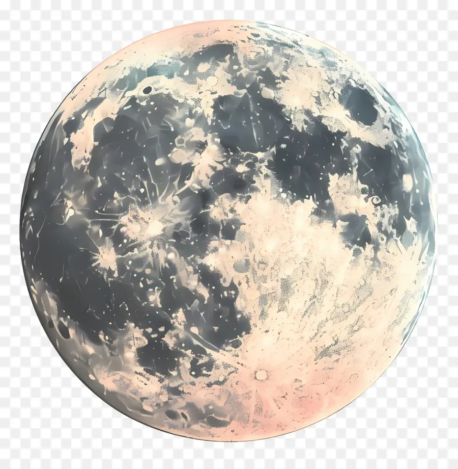 полная луна，Естественный спутник PNG