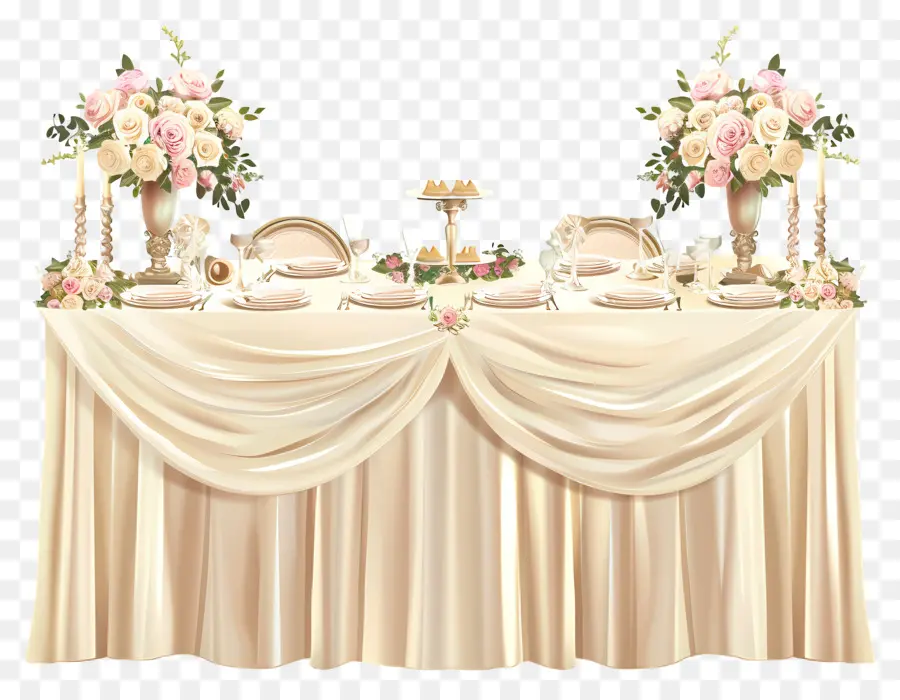 Свадебный стол，Свадебный прием PNG