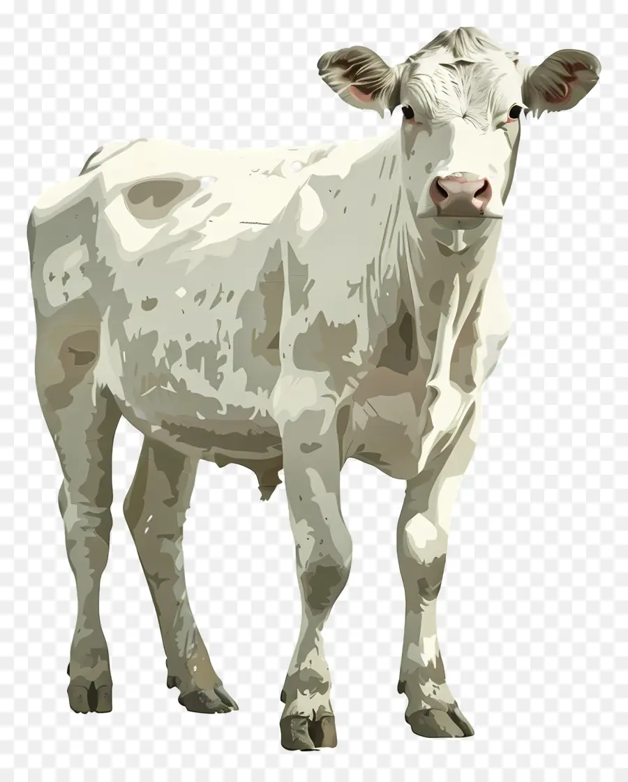 корова，стоя PNG