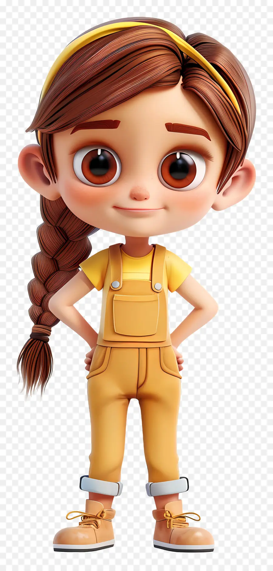 характер девушки，персонажа из мультфильма PNG