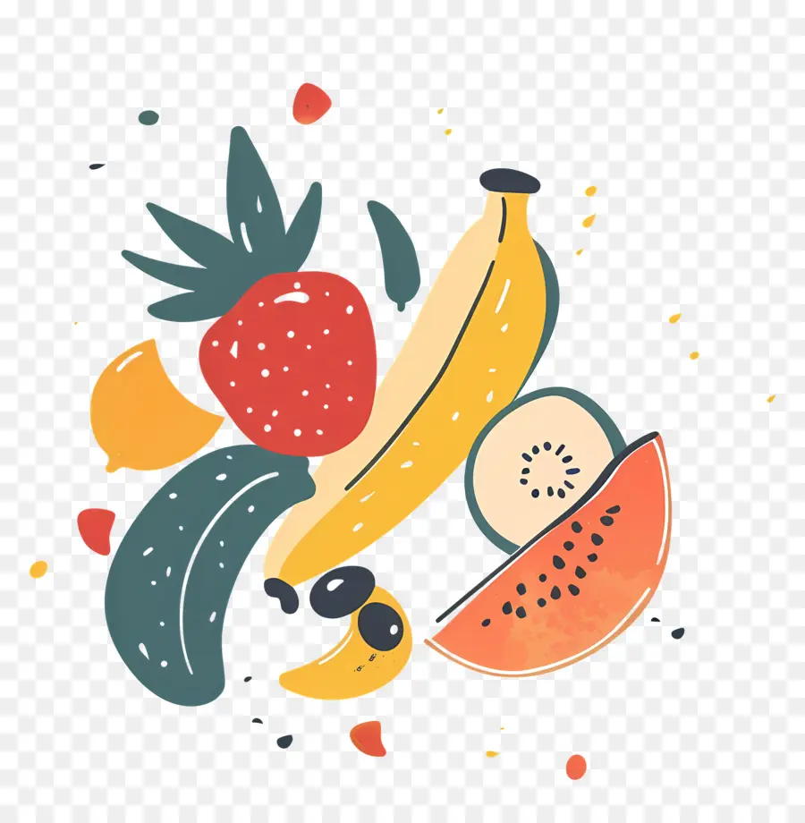 Фрукты，Fruits PNG