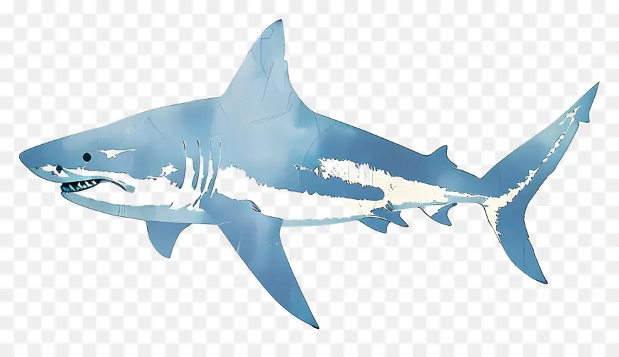 Акула，Синяя акула PNG