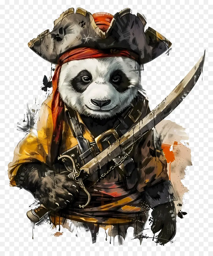 пират，Забавные животные PNG