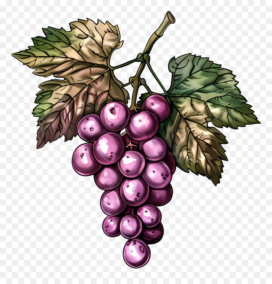 Grapes，виноградники PNG