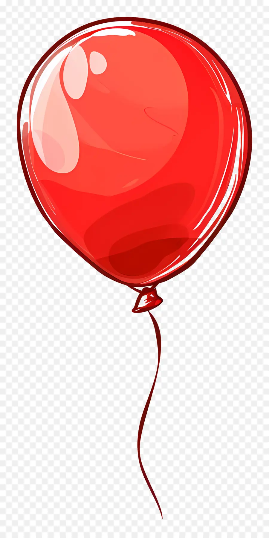 Воздушный шар，красный шар PNG
