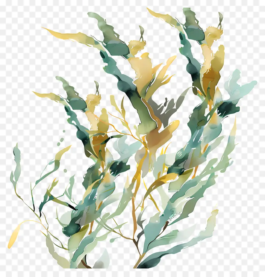 водоросли морских водорослей，Seaweed PNG