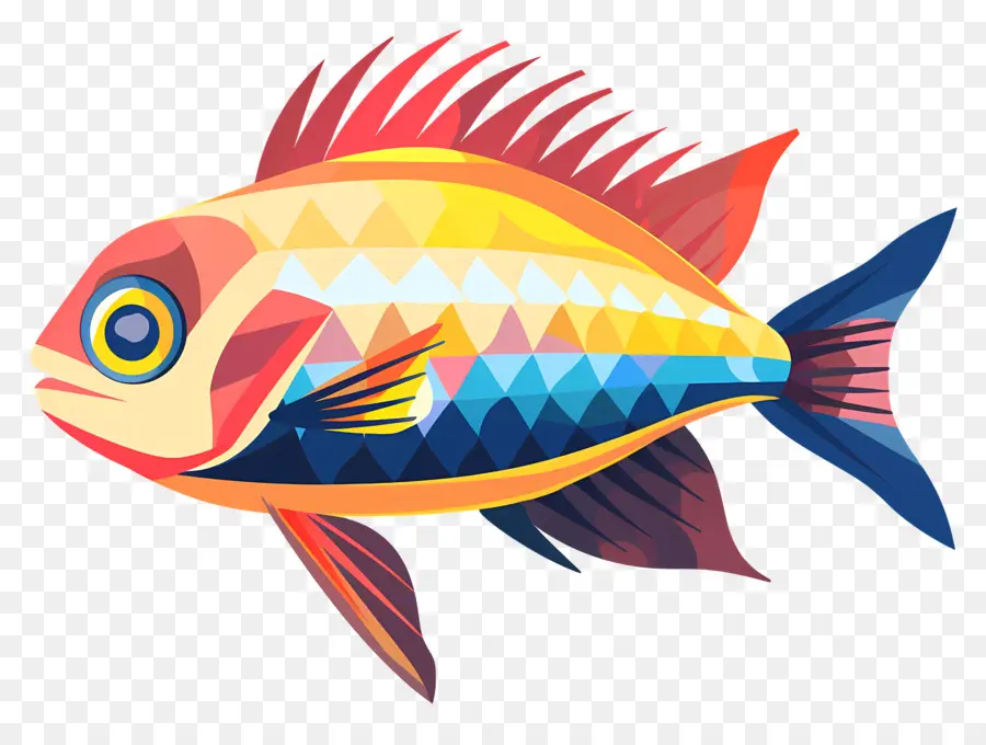 простой，экзотическая рыба PNG