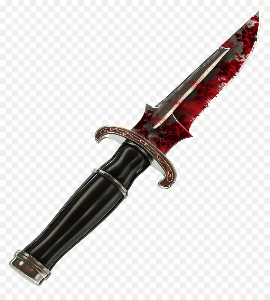 нож с кровью，окровавленный кинжал PNG