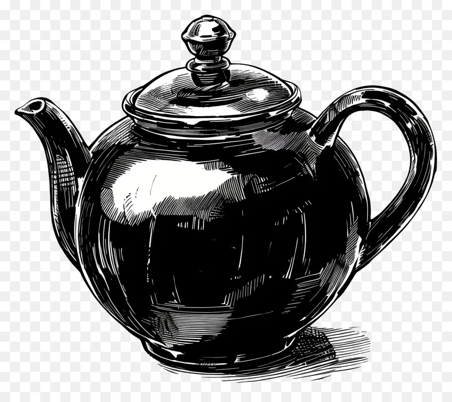 Чайничек，Каменный чайник PNG