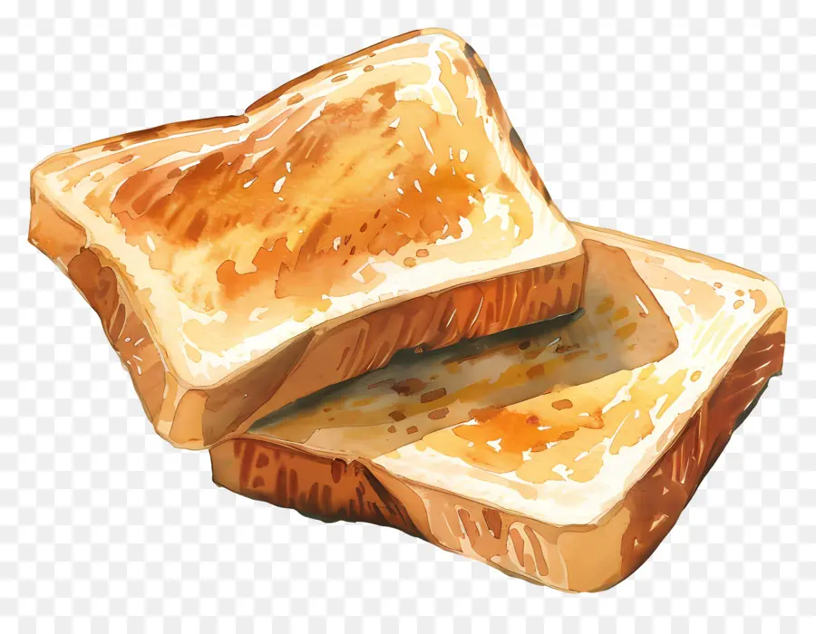 тост，Нарезанный хлеб PNG