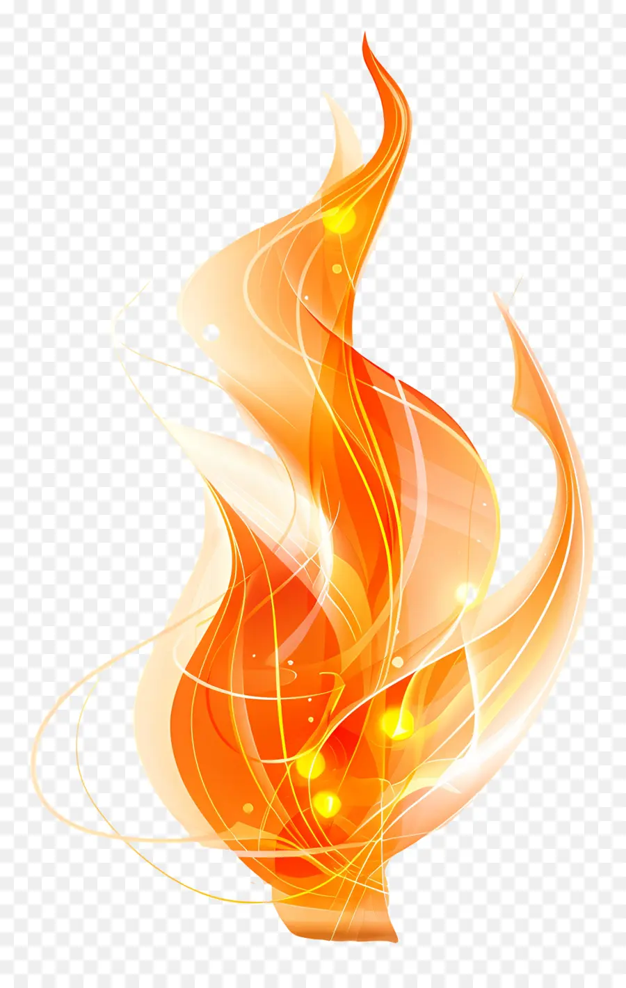Пламя，абстрактные пламени PNG