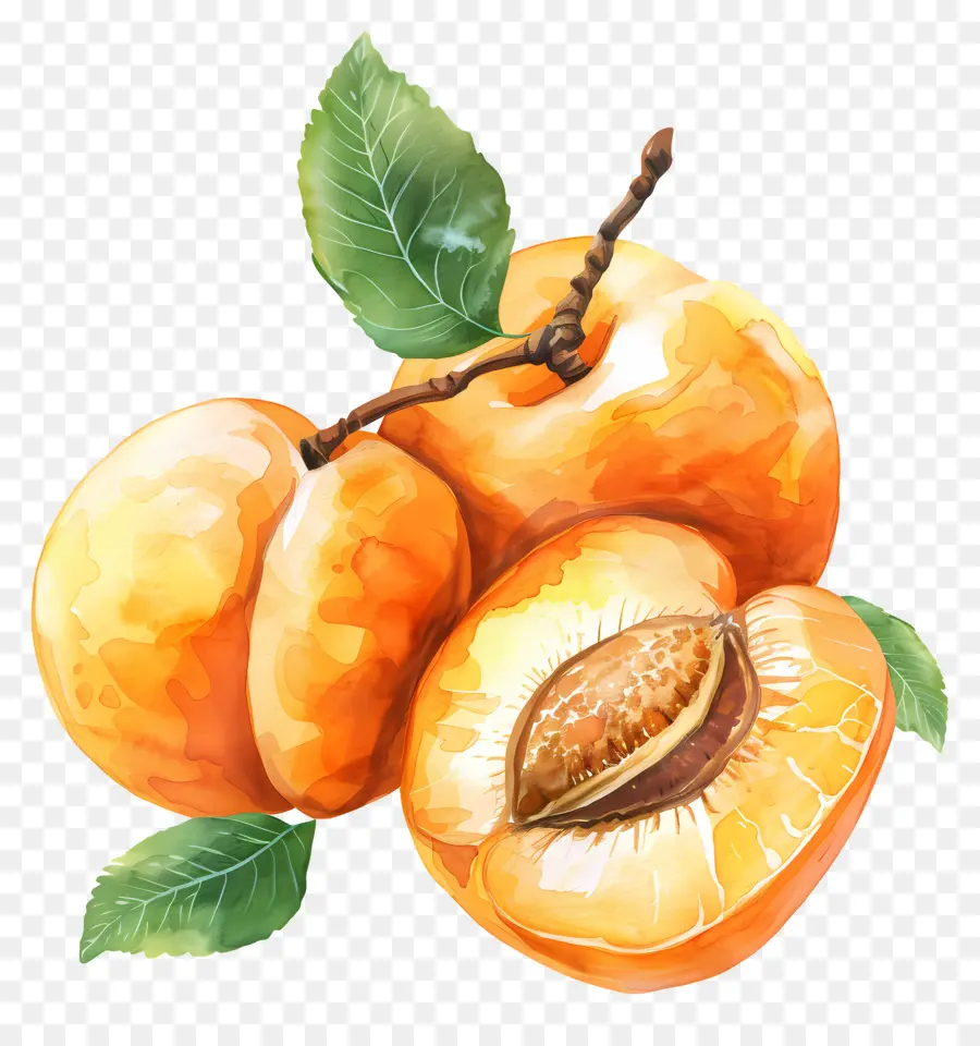 абрикосы，Абрикос PNG