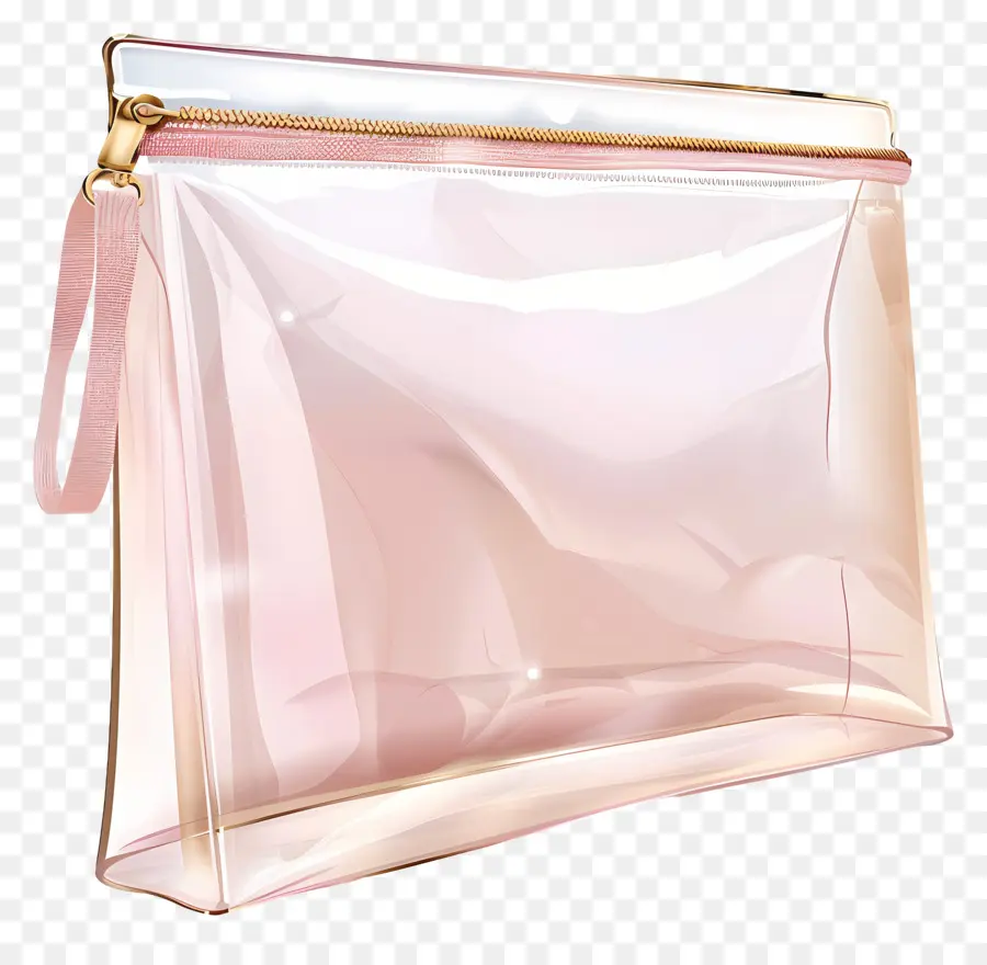 косметический мешок，прозрачный пластиковый пакет PNG