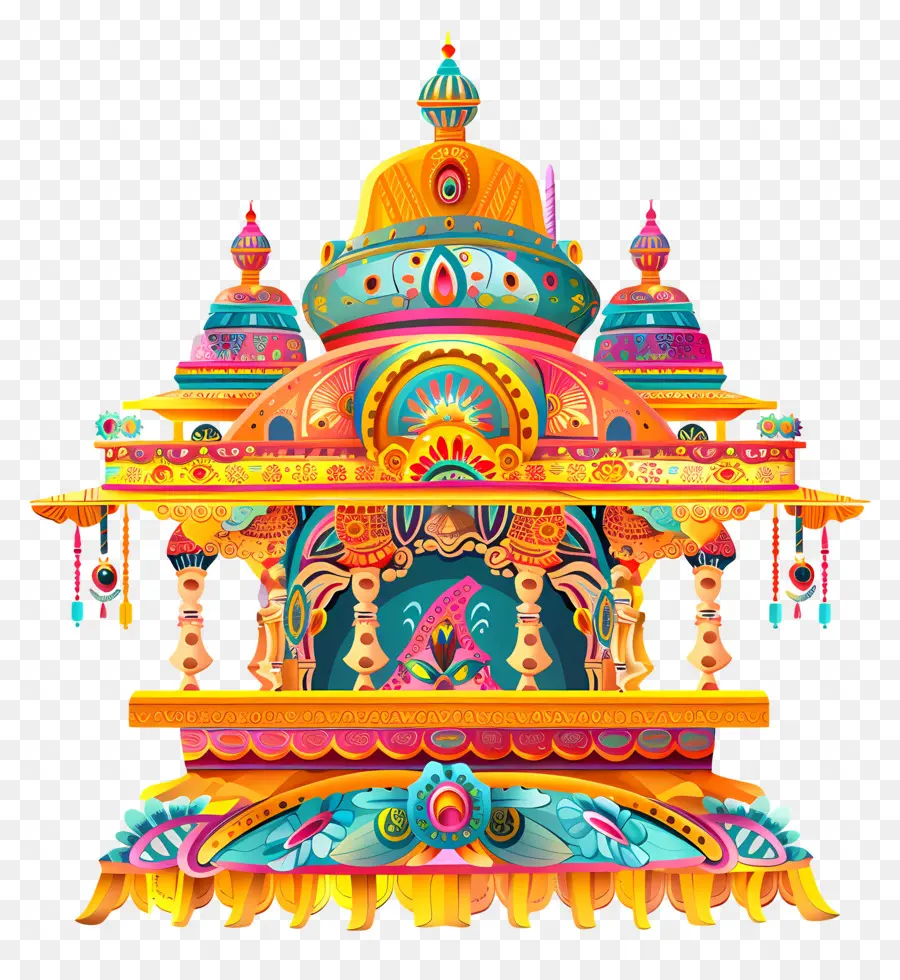 ратха ятра，Индуистский Храм PNG