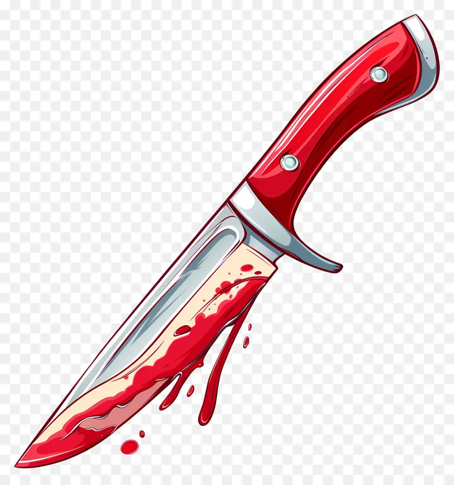 нож с кровью，Murder PNG