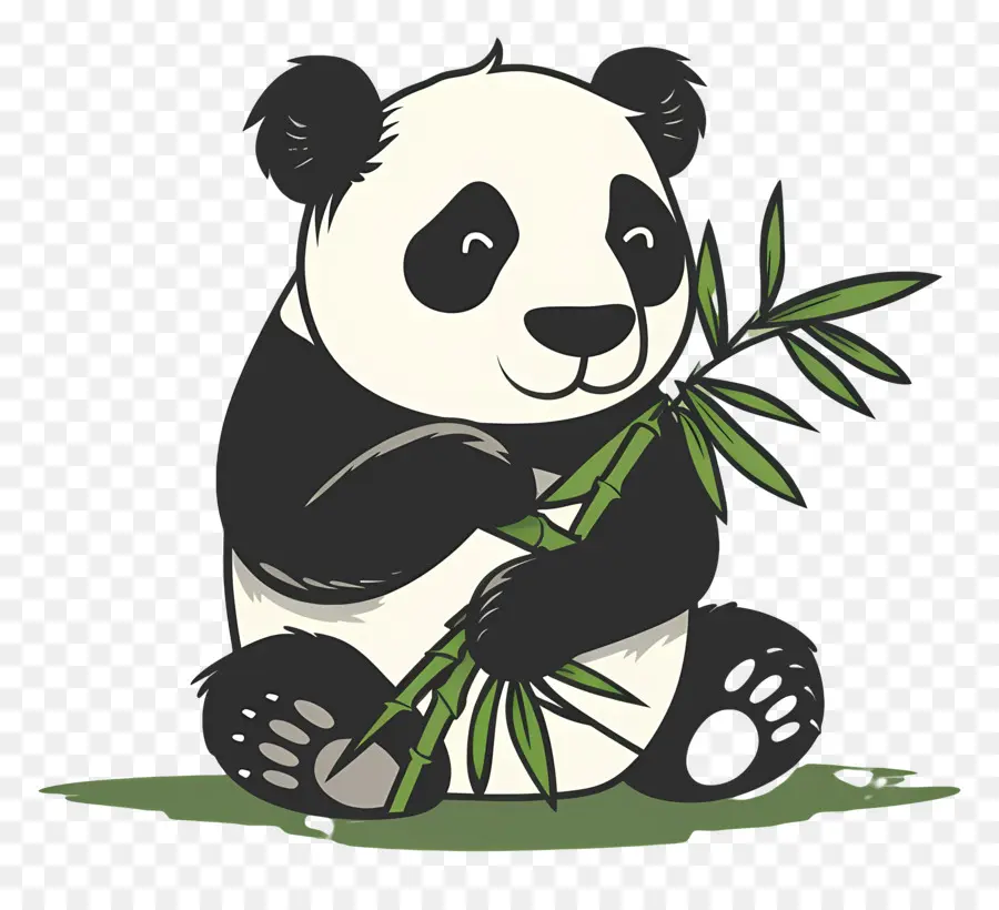 Панда，мультфильм панда PNG