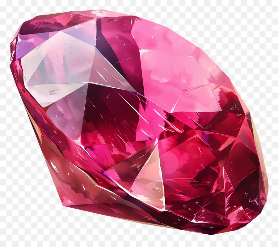 рубиновый камень，Розовый бриллиант PNG