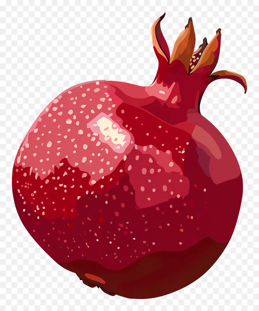 гранат，красный фрукт PNG