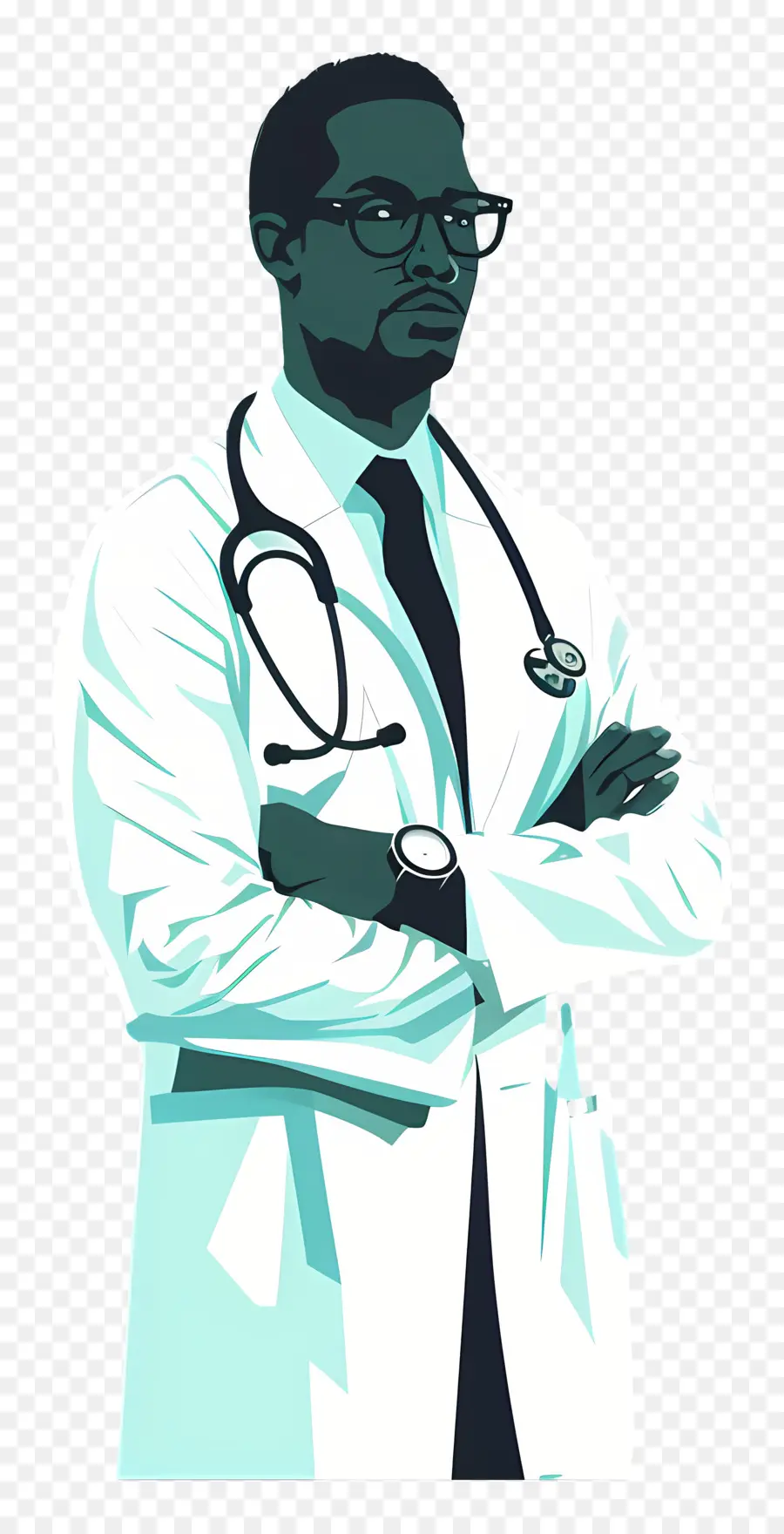 врач，Афроамериканский врач PNG