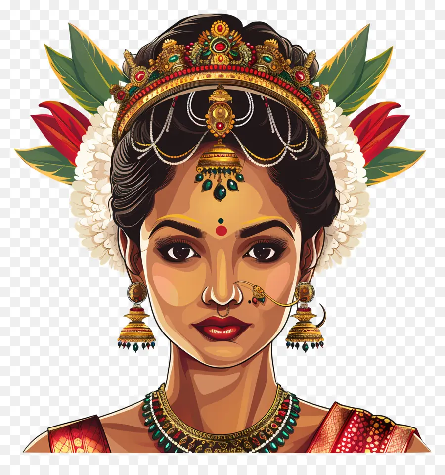 индийская женщина，Индийская одежда PNG