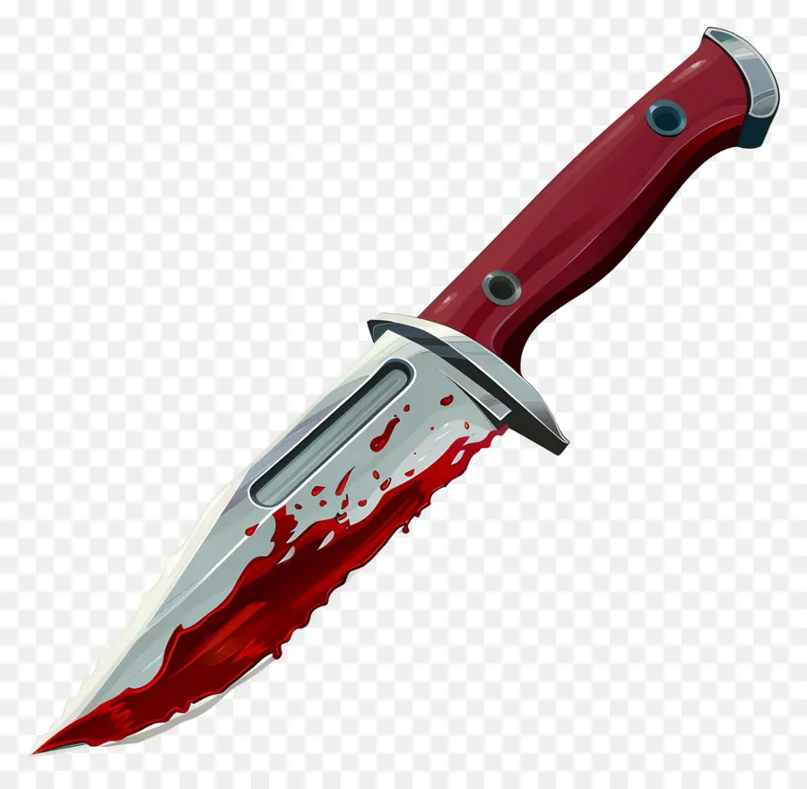 нож с кровью，Кровавый нож PNG