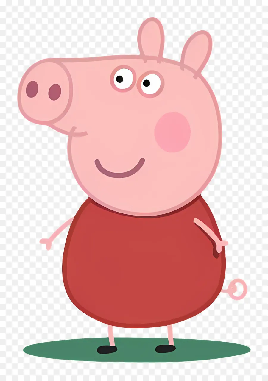 Peppa Pig，свинья PNG