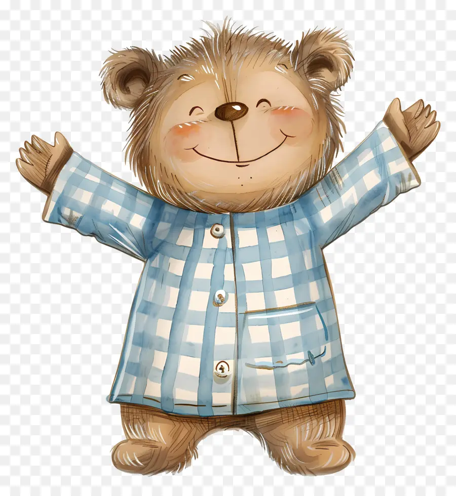мультфильм медведь，Pijamas PNG
