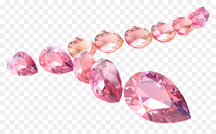 розовый драгоценный камень，Розовые бриллианты PNG