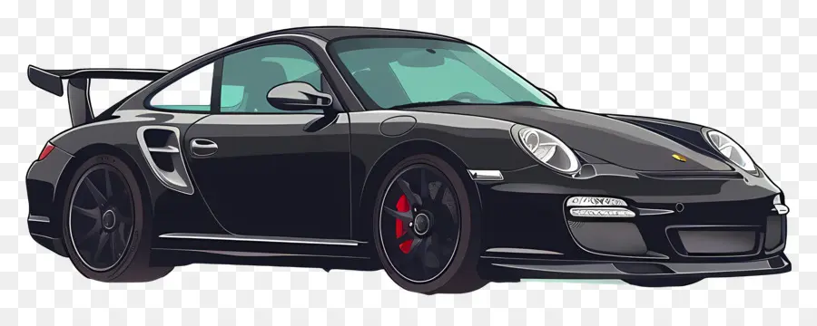 Porsche，Спортивный автомобиль PNG