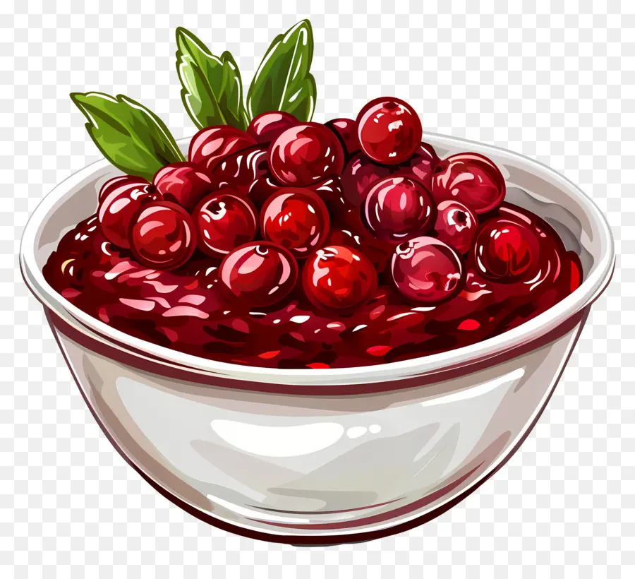 Клюквенный соус，Cranberries PNG