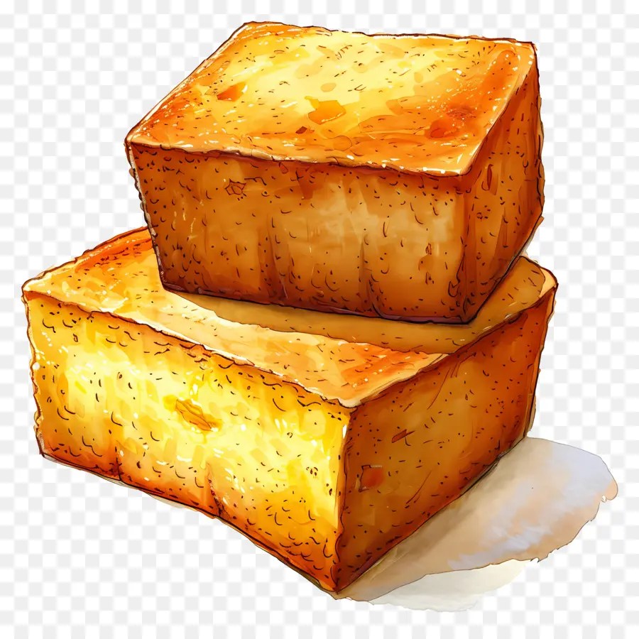 Кукурузный хлеб，тост PNG