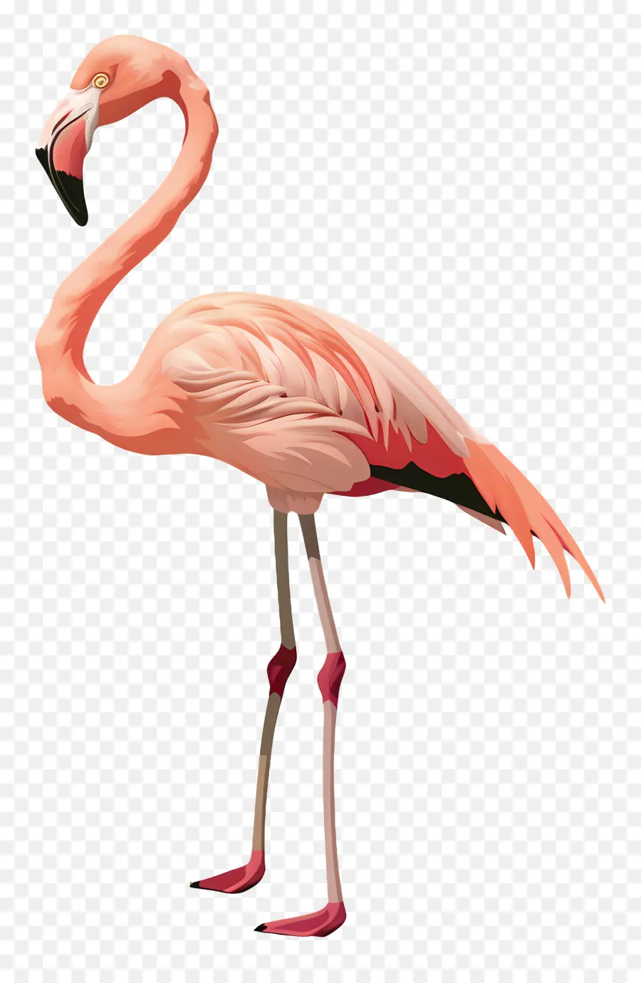 Фламинго，Птица PNG