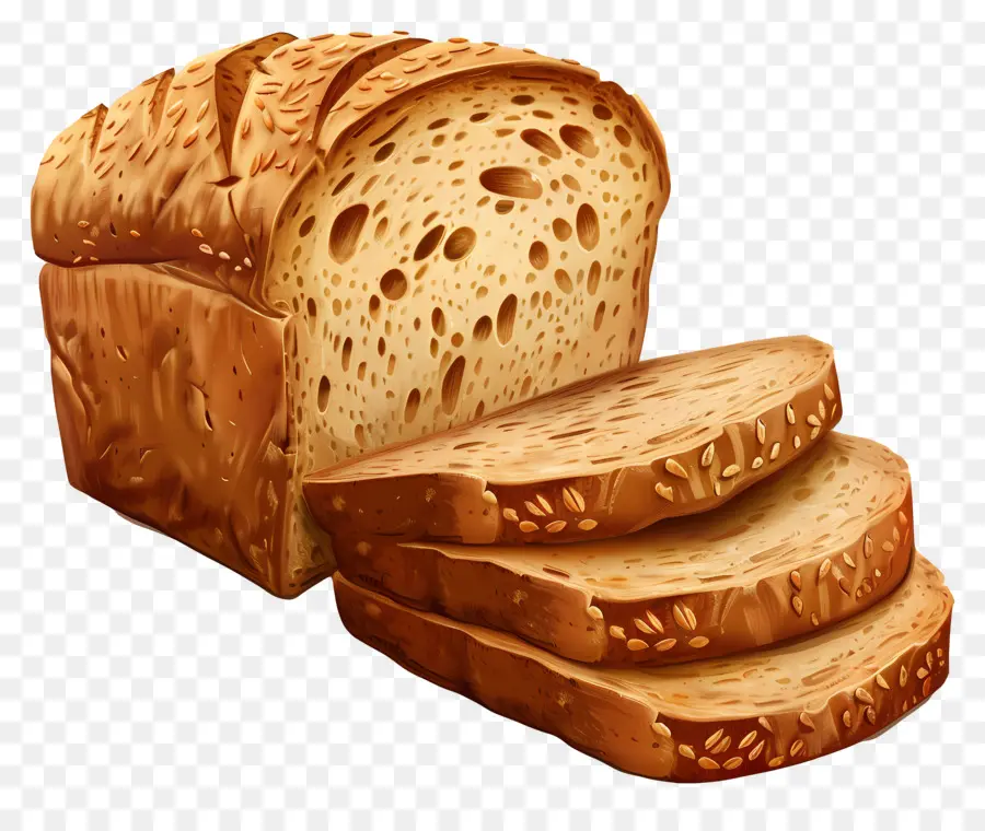 Хлеб из цельной пшеницы，Хлеб PNG