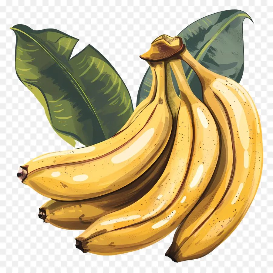 банан，Bananas PNG